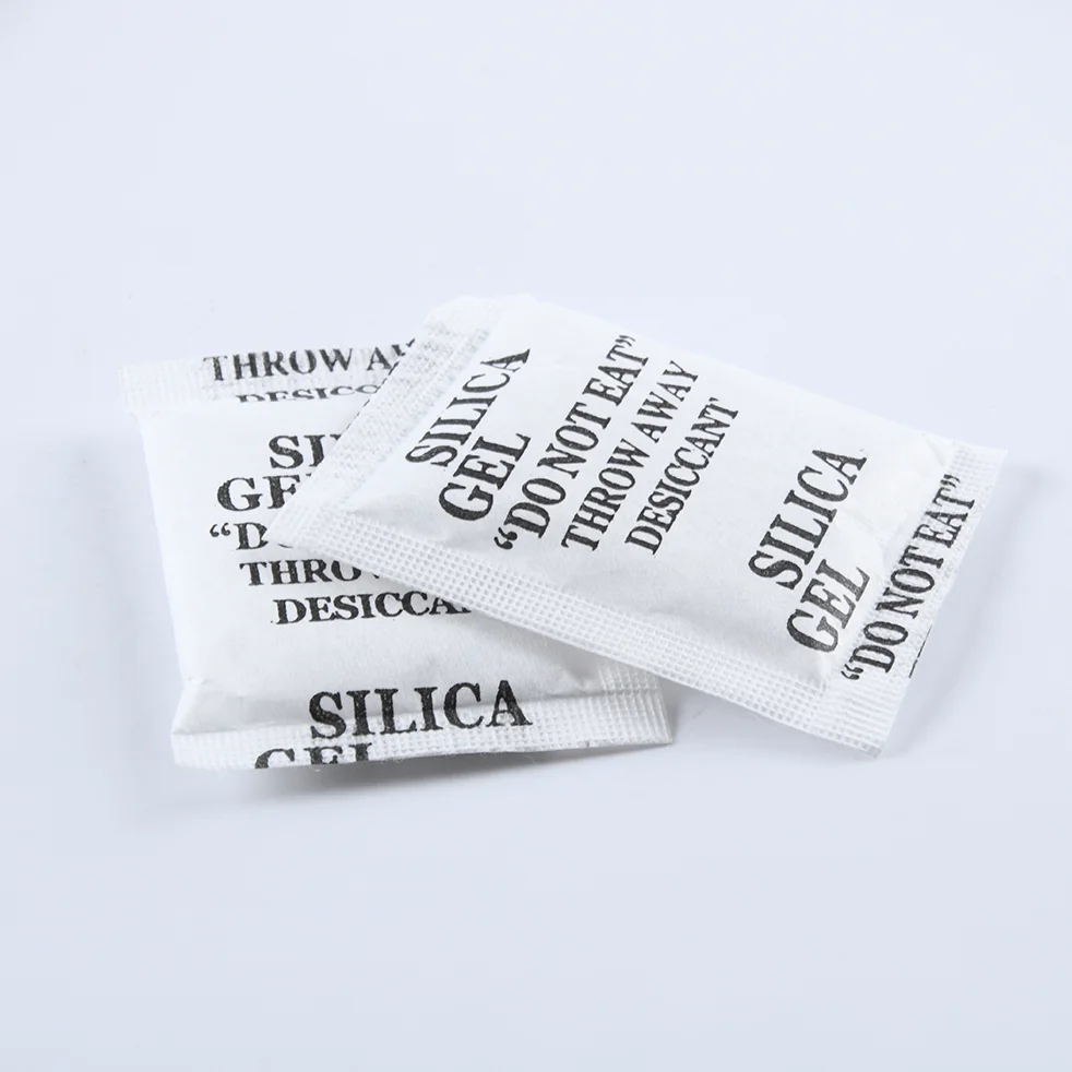 Silica Gel Desiccant 5g Composite Paper 100pcs/Bag Moistureproof Hygroscopic For Shoes/Clothing