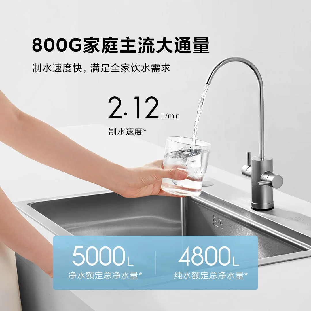 Wholesale original Xiaomi water purifier H800G PRO NFC touch faucet can be connected to Mijia APP Xiaomi water purifier