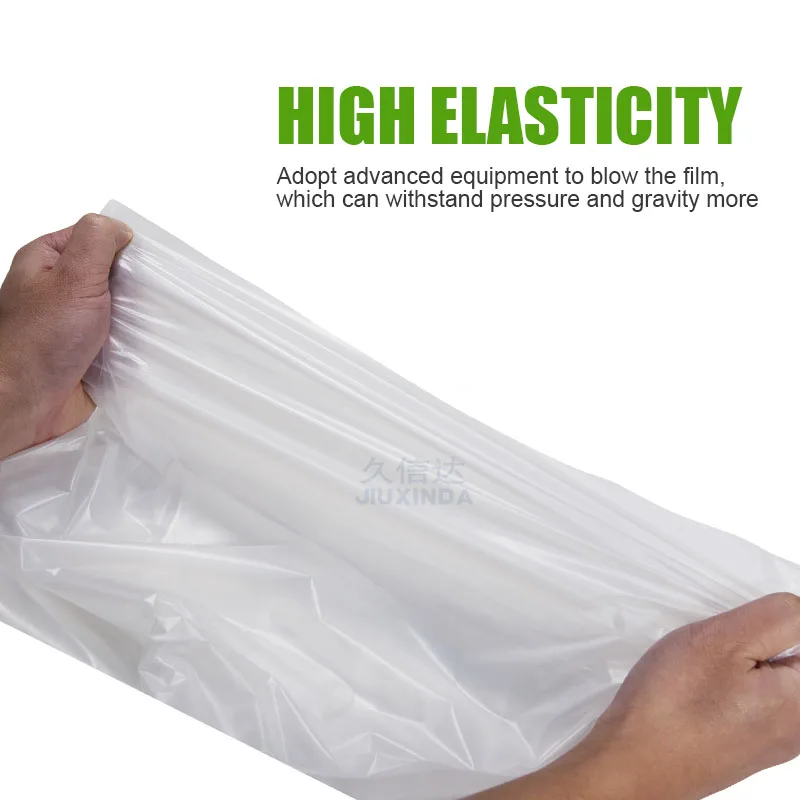 2022 Hot Sale Clear 100% Compostable Biodegradable Food Grade Pof Polyolefin Heat Shrink Film 35mm Transparent Roll PE Soft TUV