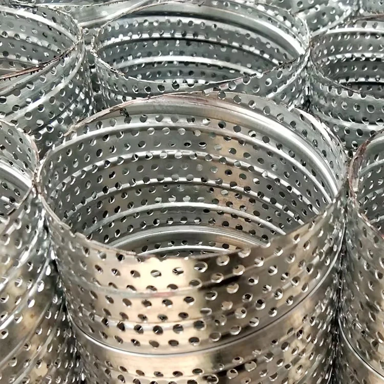 Small Oil Filter Expanded Metal Spiral Tube Making Machine