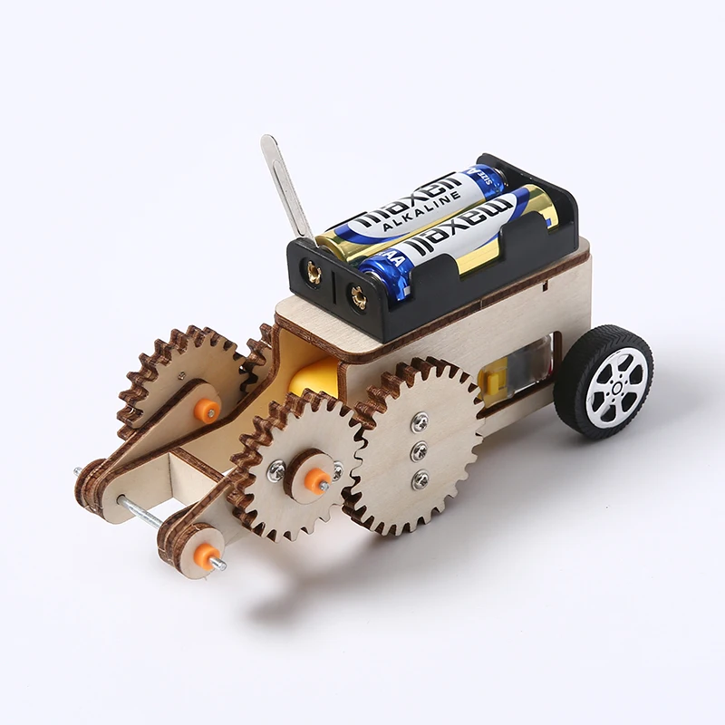 Gear shuttle 3D wooden Handicraft Toys stereo model puzzle Desk Decoration Assembly puzzle