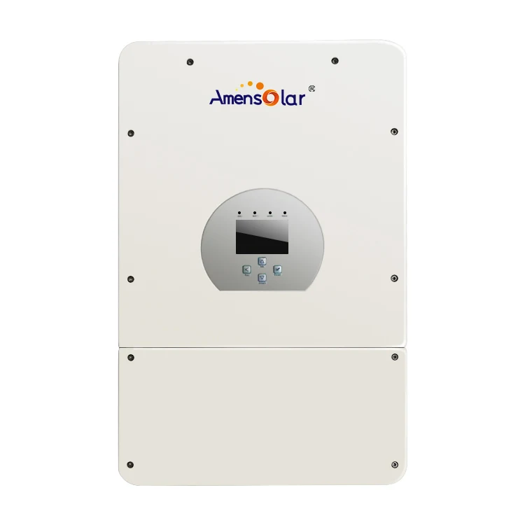 Сертифицированный Гибридный Инвертор солнечной энергии AMENSOLAR UL для панелей