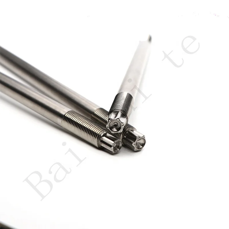 Great Performance GR5 Titanium Alloy Motorcycle Front Axles Ti-6Al-4V