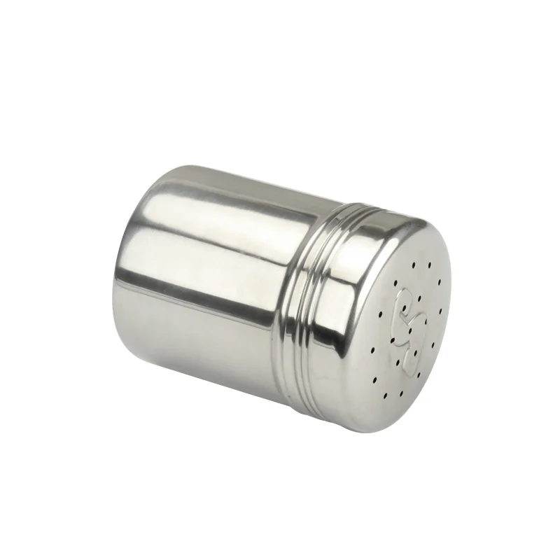 Qualified Metal Kitchen Medicine Herb & Spice Tools Stainless Steel 18/8 Cuisine Seasoning Pot Spice Salt Pepper Shaker