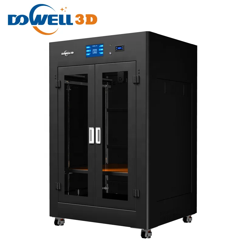 3d printer with constant temperature metal enclosure printing peek abs