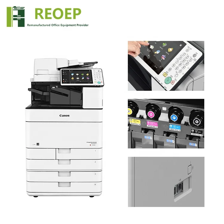 Original Quality Photocopieur A3 Used Printers Machine For Canon IRC-5535 5540 5550  5560 Imprimante Bureau Laser