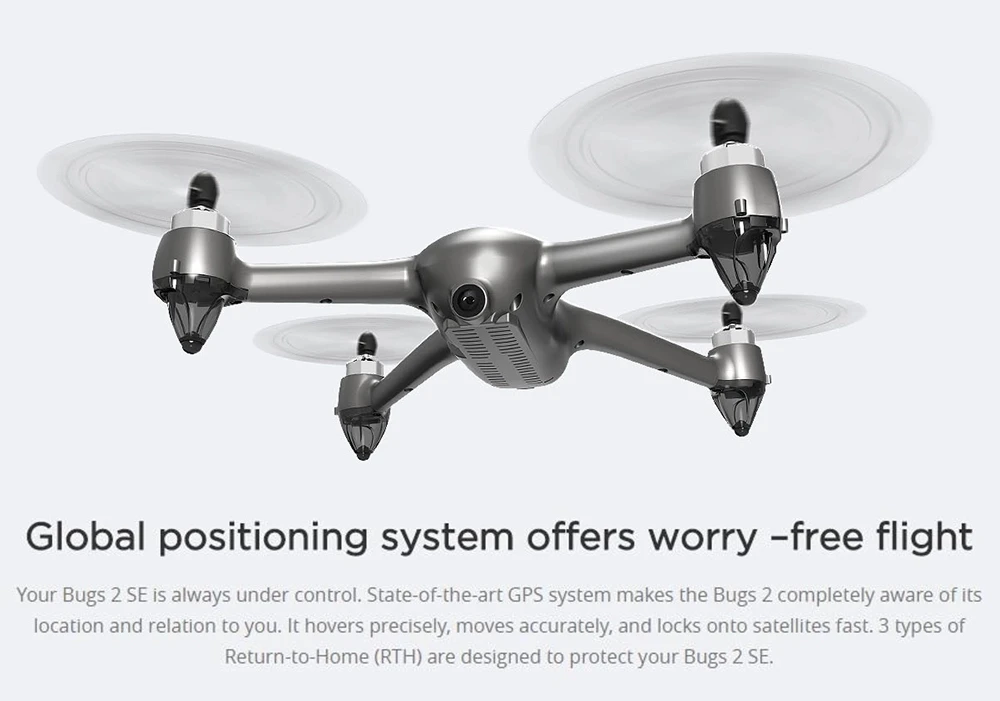 Flycam 2.4G Brushless GPS RC Drone with 5G WIFI 1080P Camera HD MJX B2SE