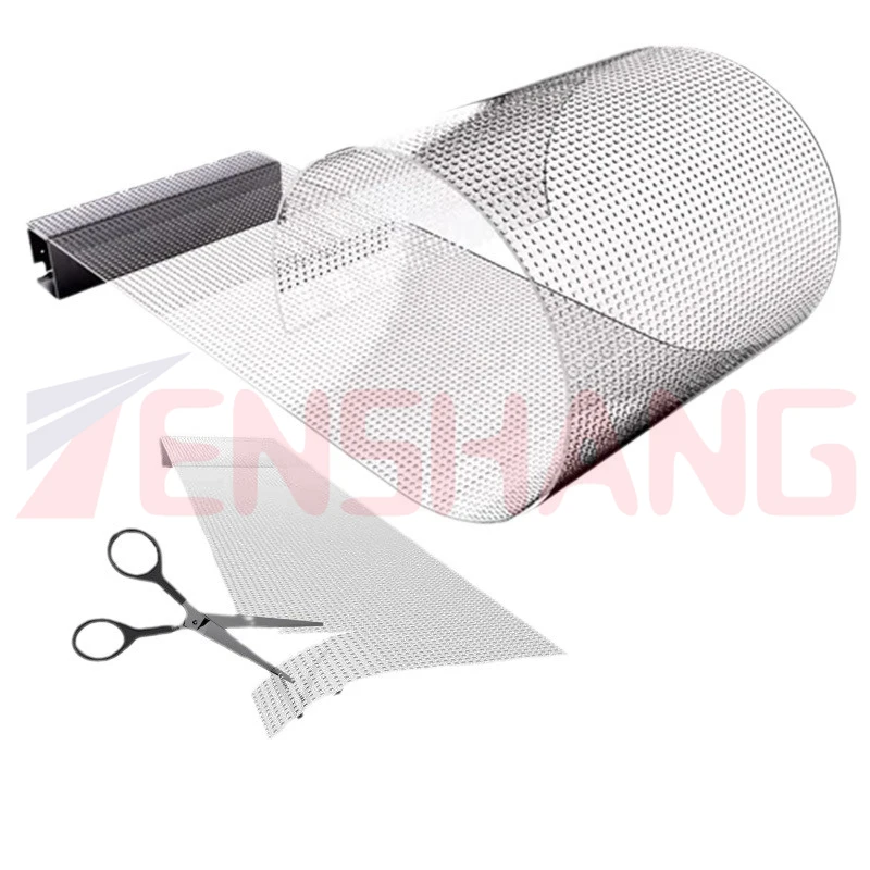 Window Glass Led Screen P3.91-7.81 Hd Transparent Advertising Flexible Led Mesh Screen