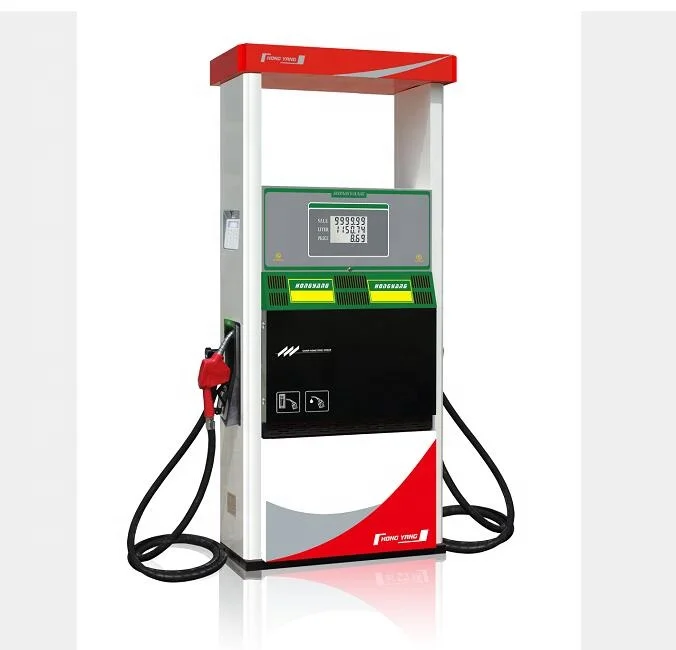 Double nozzles petrol pump fuel dispenser for fueling station