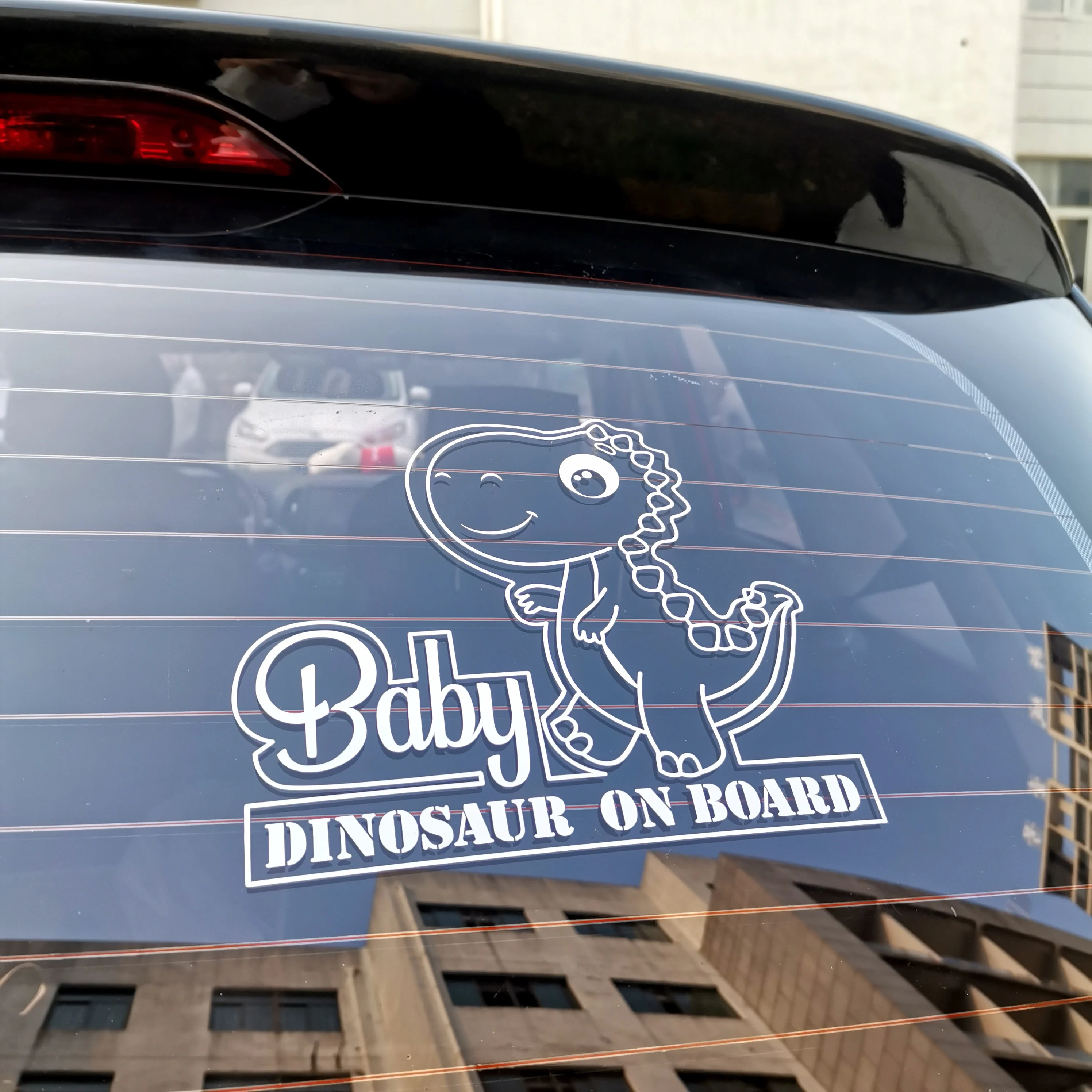 Customer logo design vinyl cool car stickers,baby in car stickers,PVC printing adhesive car decal