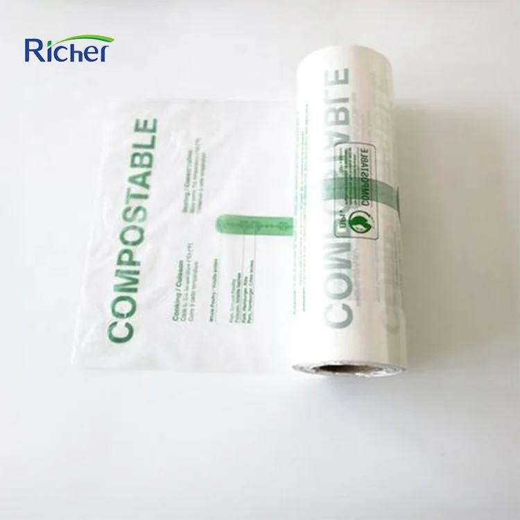 epi bio degradable fresh produce Plastic food packaging roll bags