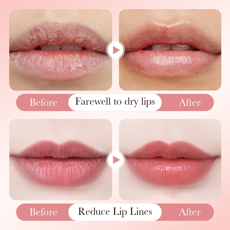 SADOER Wholesale Ice Cream Lip Balms Strawberry Avocado Honey Peach Moisturizing Nourishing Anti-Crack Lip Care Beauty Products