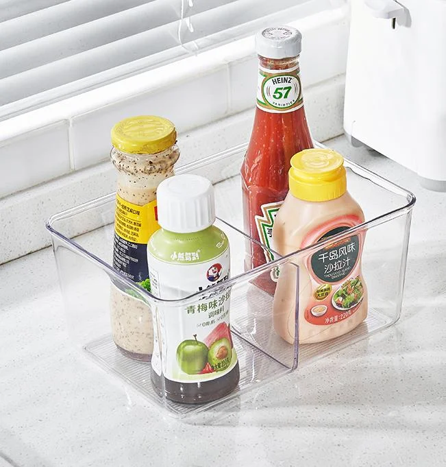 Acrylic sturdy seasoning box seasoning jar combination multiple grid salt monosodium glutamate pepper storage seasoning bottle