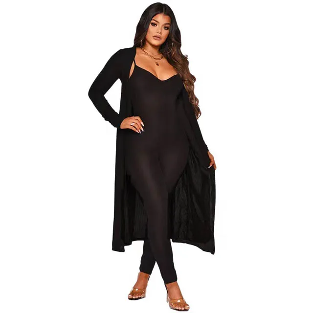 2022 New Style Europe And American Disposition Mid Waist Long Pants Elegant Jumpsuit Sexy Women Clothes Two-pieces Sets Hot Sale