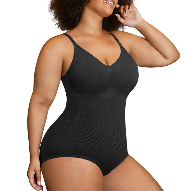Charming Curves Daily Waist Trainer Body Shaper for Women Tummy Control Slimming Shapewear Bodysuit Seamless Faja Colombians