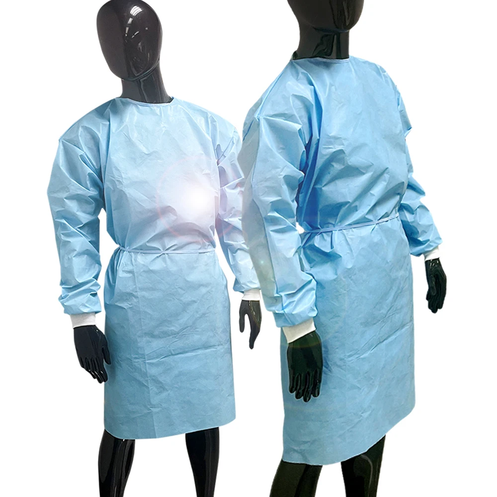 Factory Price Hot Selling Waterproof Portable AAMI Standard Level 2 Gowns For Adult