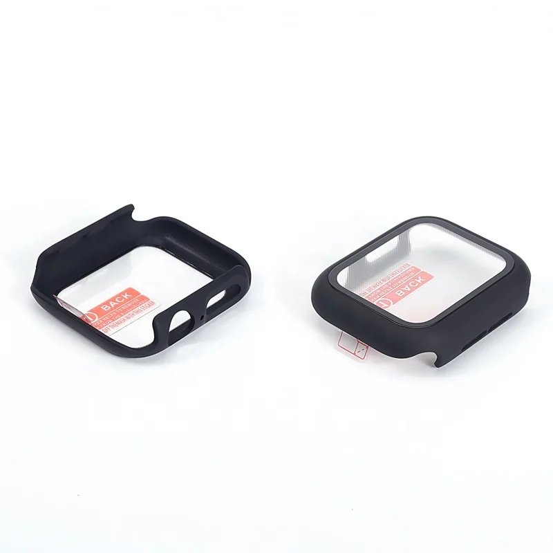 Аксессуары для наручных часов с защитным закаленным Твердая Обложка apple Watch Чехол класса люкс 38 мм 40 42 м 44 см чехол Iwatch со