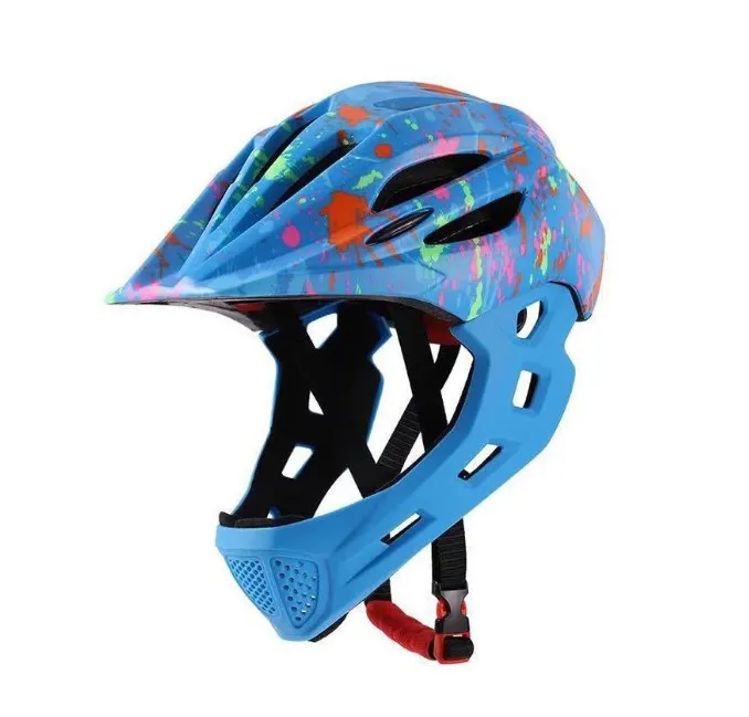 Cycling helmet Mountain bike helmet with lamp light scooter slide safety c ap kids helmet BIG-ROLLER Bicman HO-10