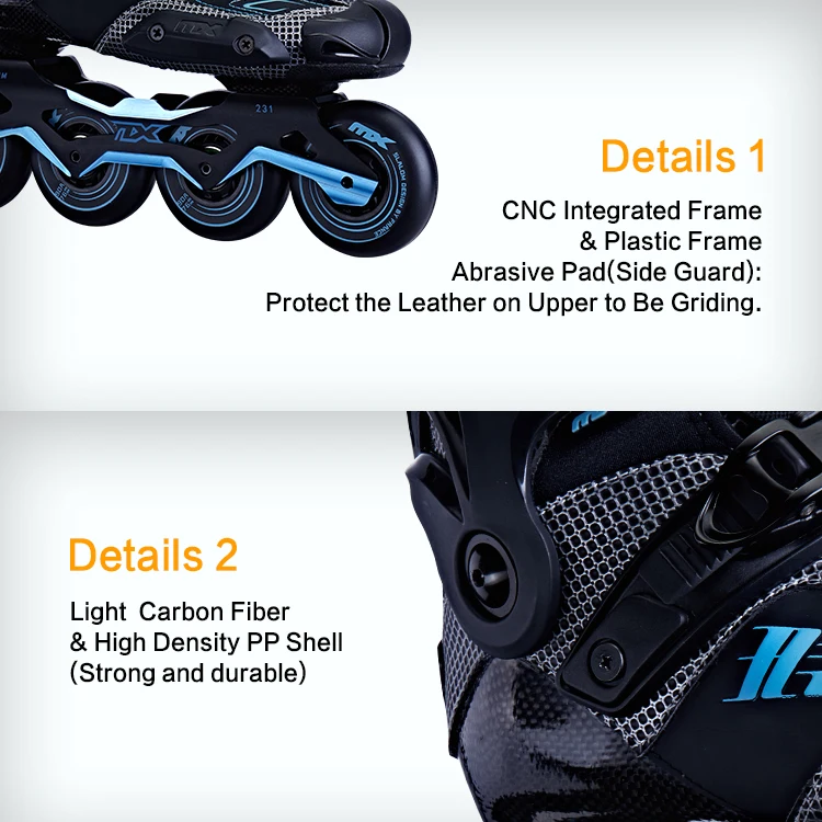 High Rebound Speed Wheels Roller Boots Cover 4 Flashing Retractable Blue Monkey Inline Shoes Adjustable Single Row Skates