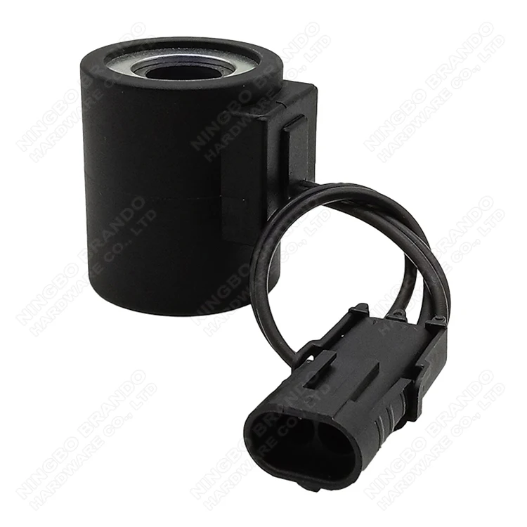 Excavator Hydraulic Solenoid Valve Coil With Weather Pack Connector 6359732 6359412 12VDC 6359424 24VDC
