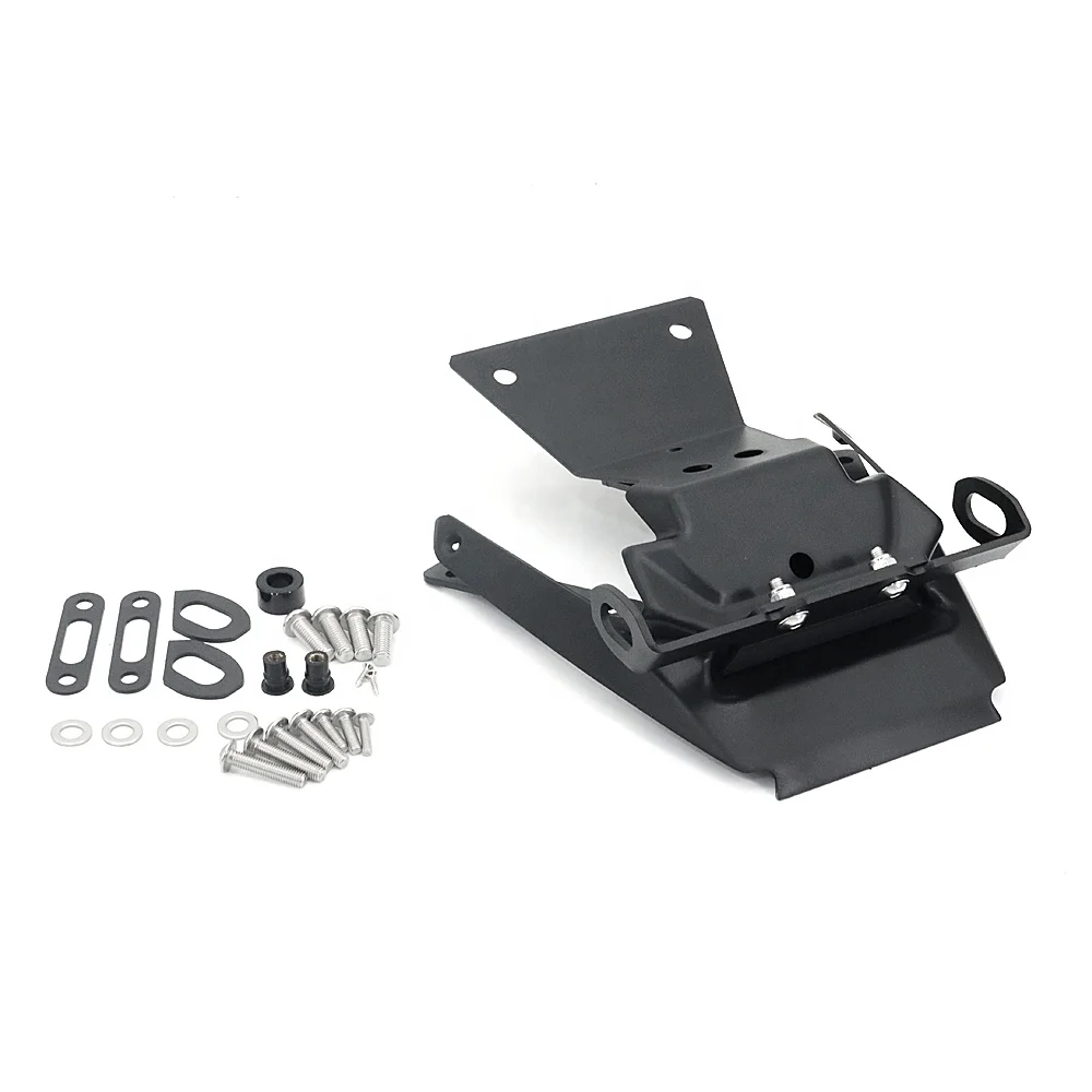 REALZION Motorcycle License Plate Number Bracket Holder Frame Short Tail Frame For Honda X-ADV XADV 750 2021 2022