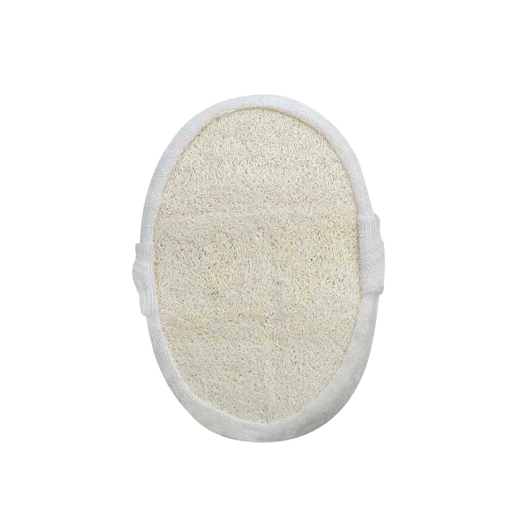 Custom Logo Skincare Tools Natural Loofah Bath Sponges Body Exfoliating Cleansing Scrubber Shower Luffa Rubbing Pad Brush