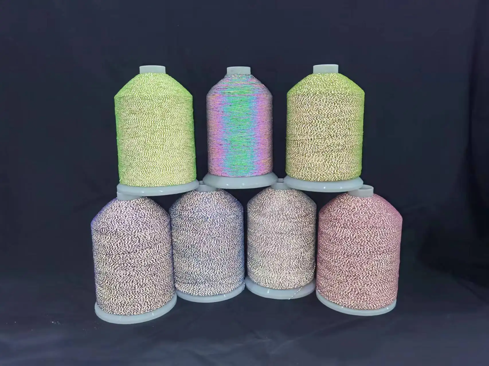 Reflective Filament Yarn Flashing Thread For Knitting Reflective 0.25mm Thread/Yarn Luminous Thread Reflective Filament Yarn