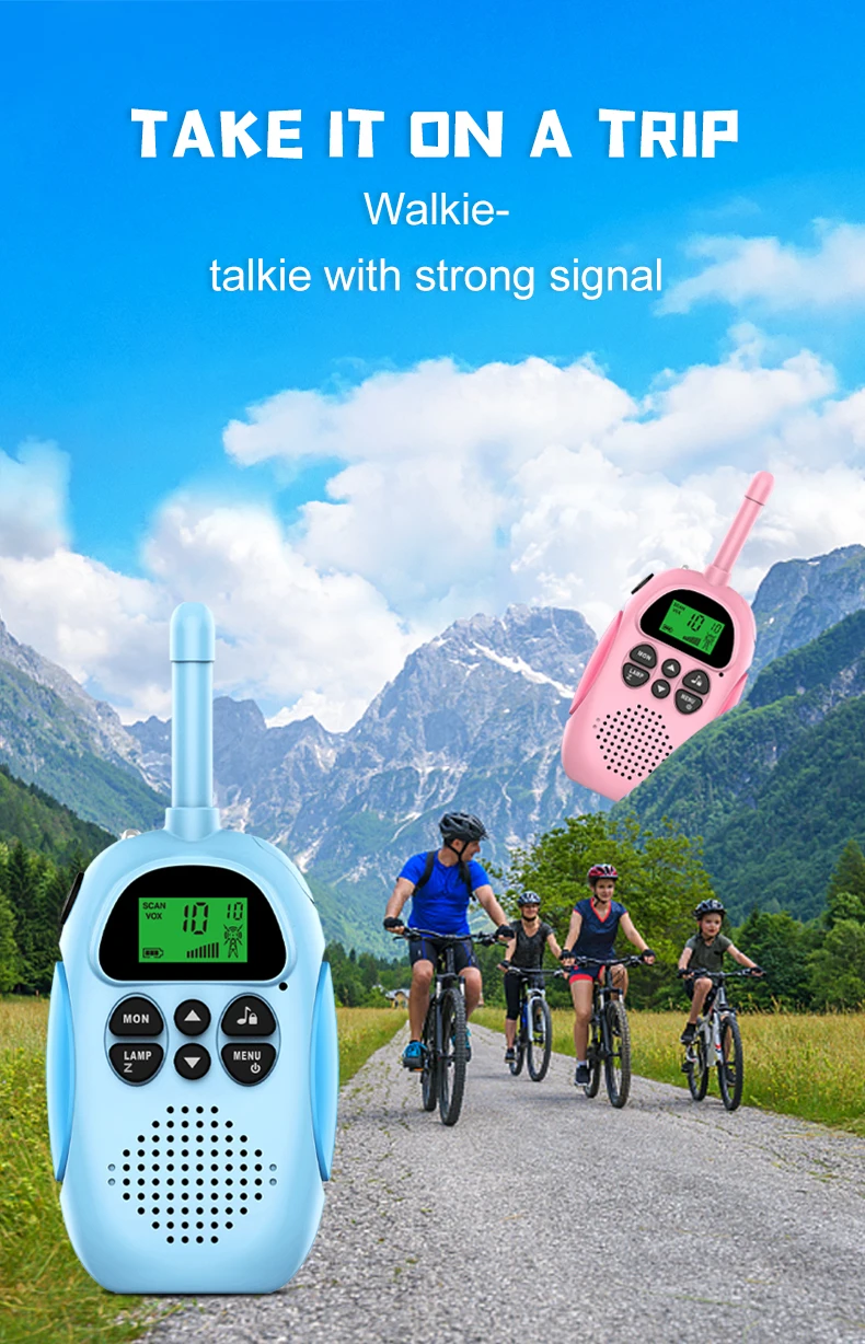 Иди и болтай Walkie Talkie S для детей 2 упаковки 22 канала Way Радио