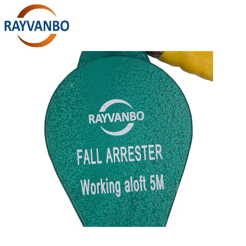 3 to 50m safety rope fall protection equipment 150kg retractable fall arrester