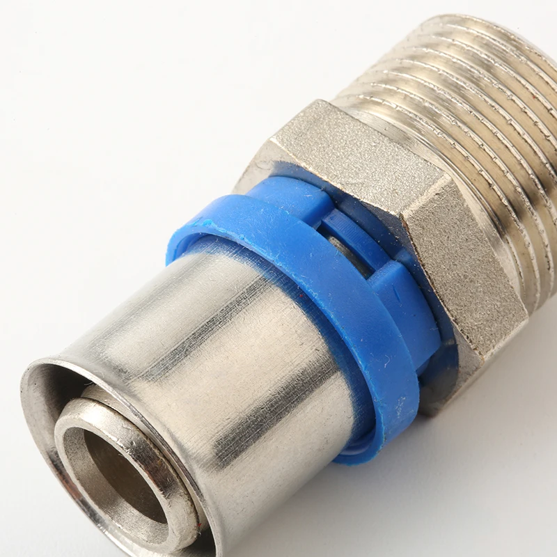 Wholesale Straight Connector Brass Coupling Male PEX AL PEX Pipe Fittings