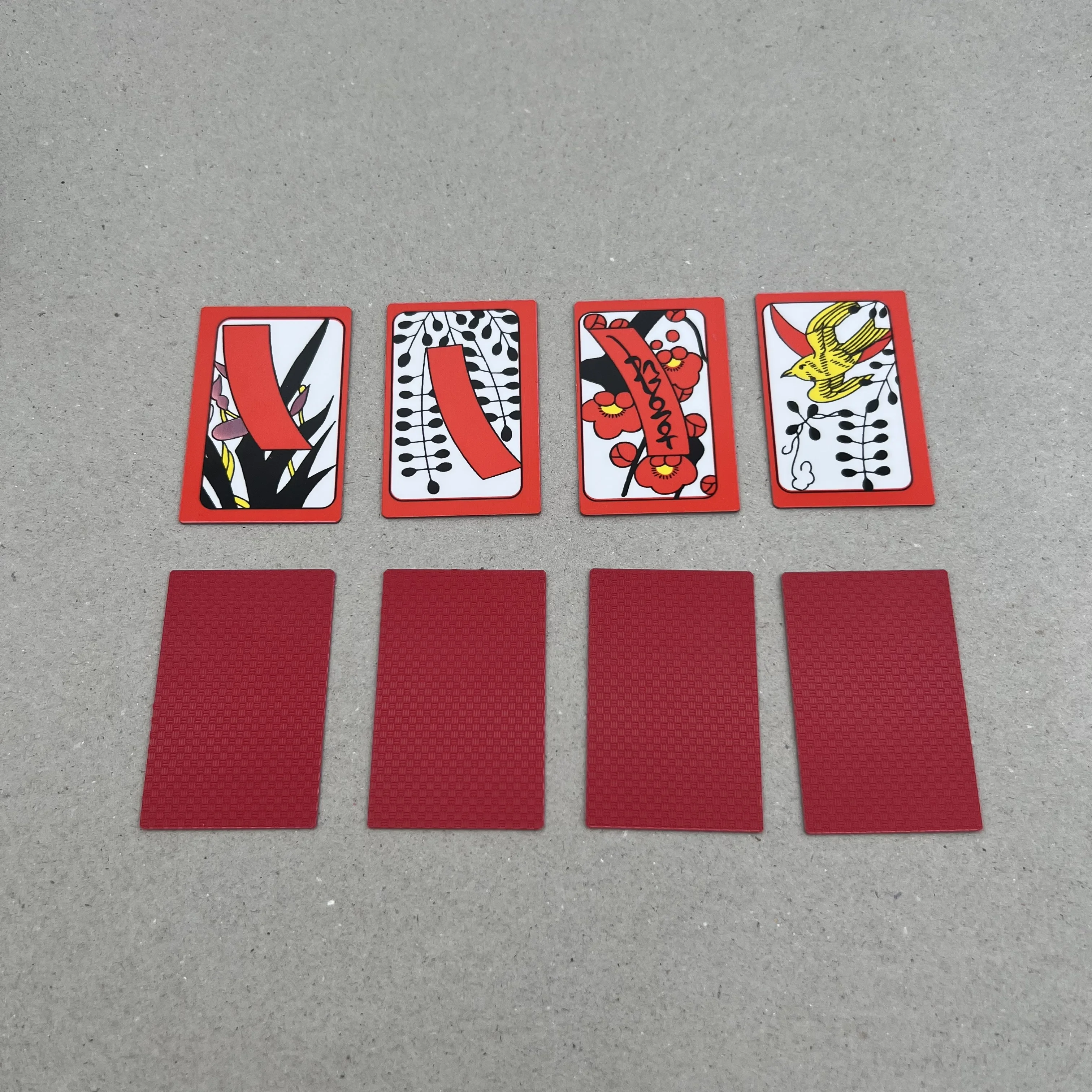 Custom card game manufacture plastic small cards waterproof playing cards