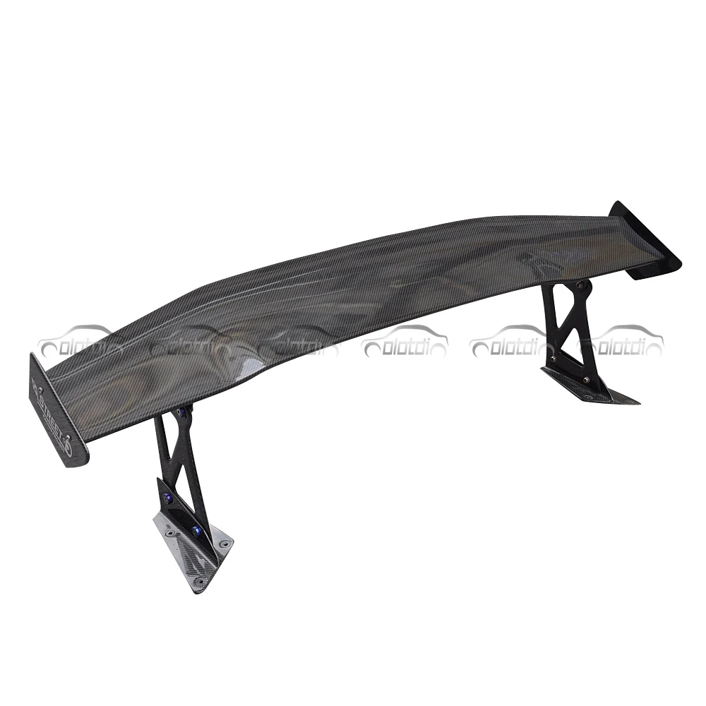 VRS Style Carbon Fiber Rear Trunk Wing Spoiler Boot Lip For Mitsubishi Evolution Lancer EVO10 EVO X Car Styling