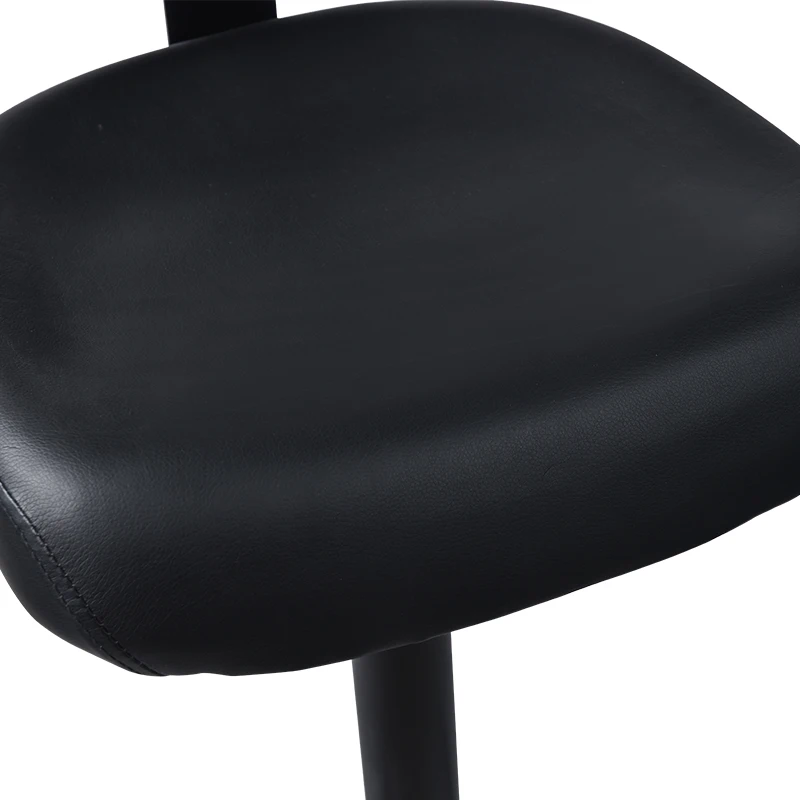 
All Black PU Leather Cheap Bar Chair 
