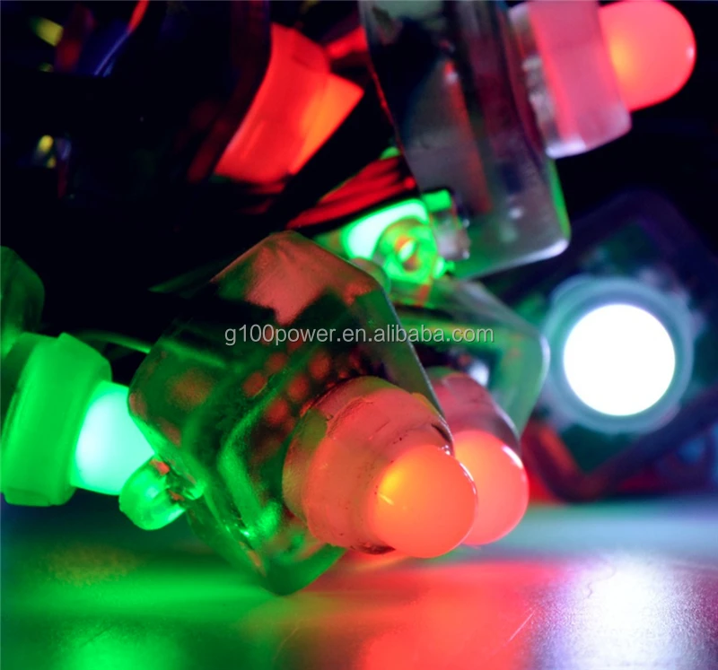 12mm WS2811 Full Color Square Pixel LED Module Lighting Chain Permanent Christmas Lights for Home and Business