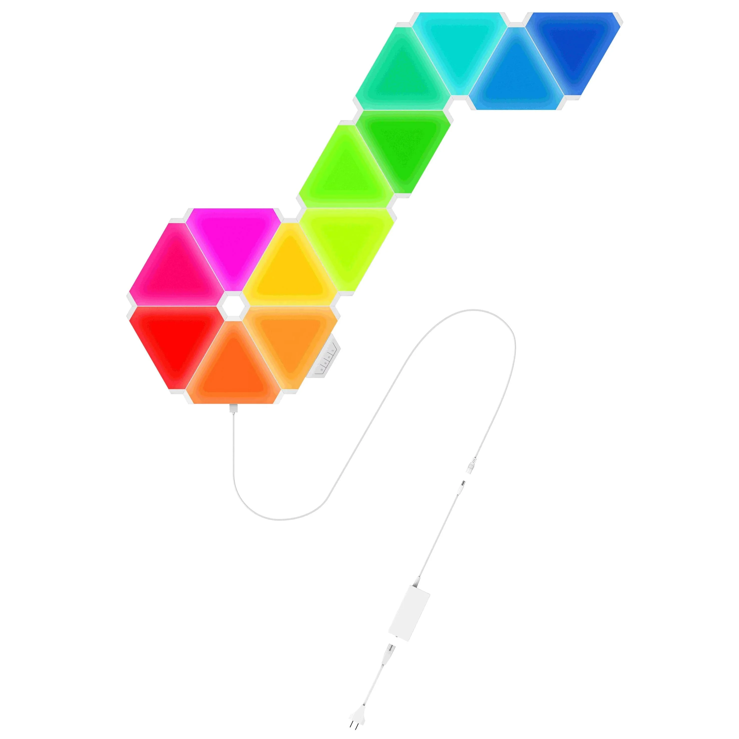 Tuya smart life DIY light Panel gaming room setup LED modular lights ideas 2021 new DIY lamp for home decor tuya smart life