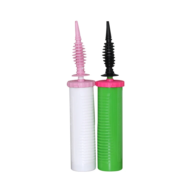 Two-way inflatable, efficient, labor-saving durable foil balloon hand-pushed pump balloon accessories inflator pump wholesale