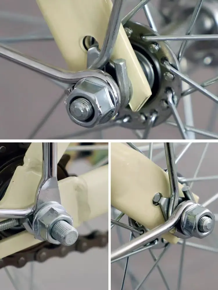 Flower drum nut screw rear axle nut brand flange front wheel rear wheel screw non-slip front axle bike