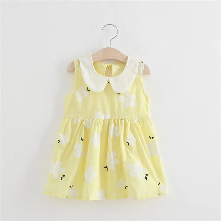 Newest korean girls dress little girls dress kids wear girls dresses