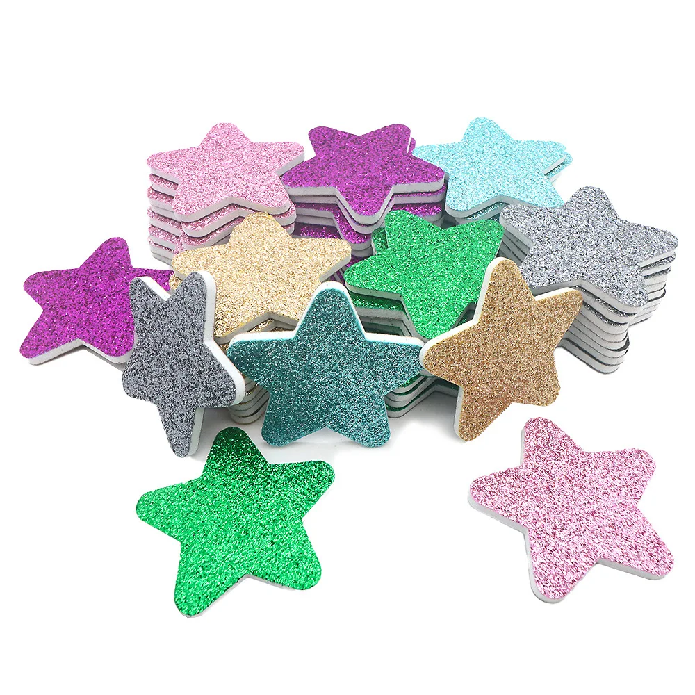 2024 New Arrival Manicure File Colorful Christmas Star Design Nail File