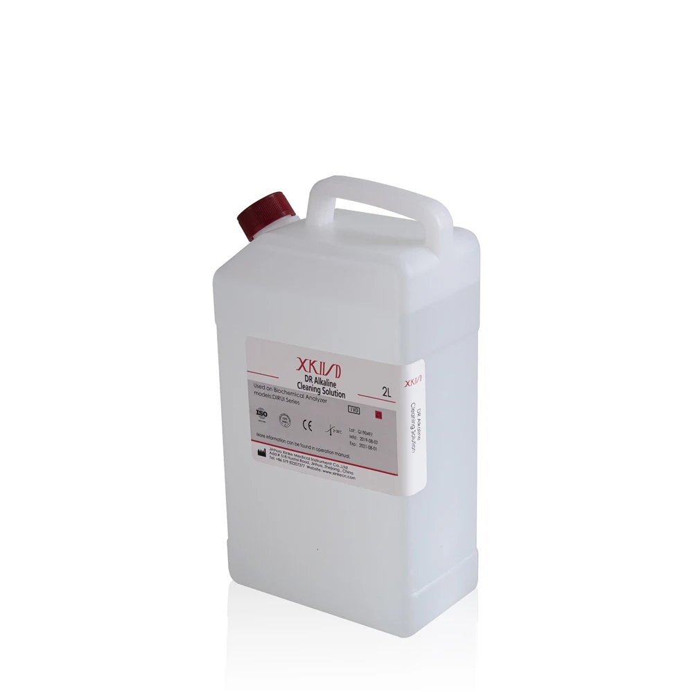 IVD Alkaline Detergent for Dirui CS-6400/1200/800B/600B Biochemical Analyzer