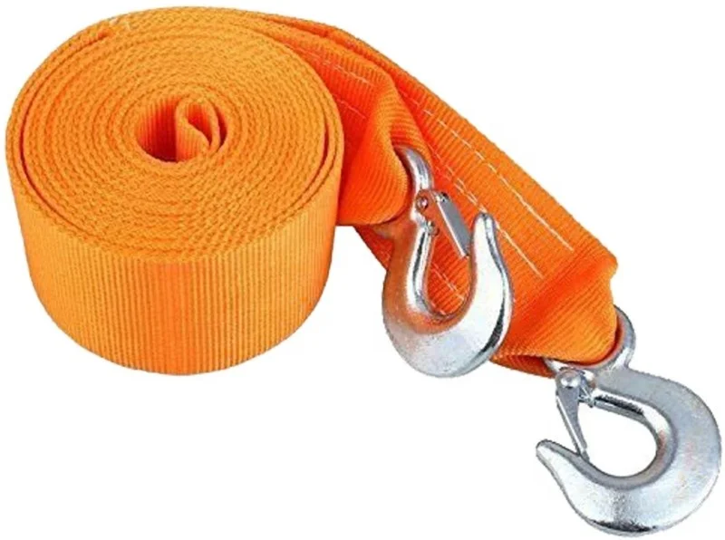Manufacturer lashing winch strap with flat vehicle car universal heavy duty winch tow straps