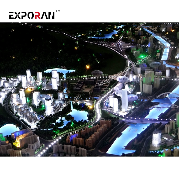 Architecture maquette for miniature house plan,villa design house model