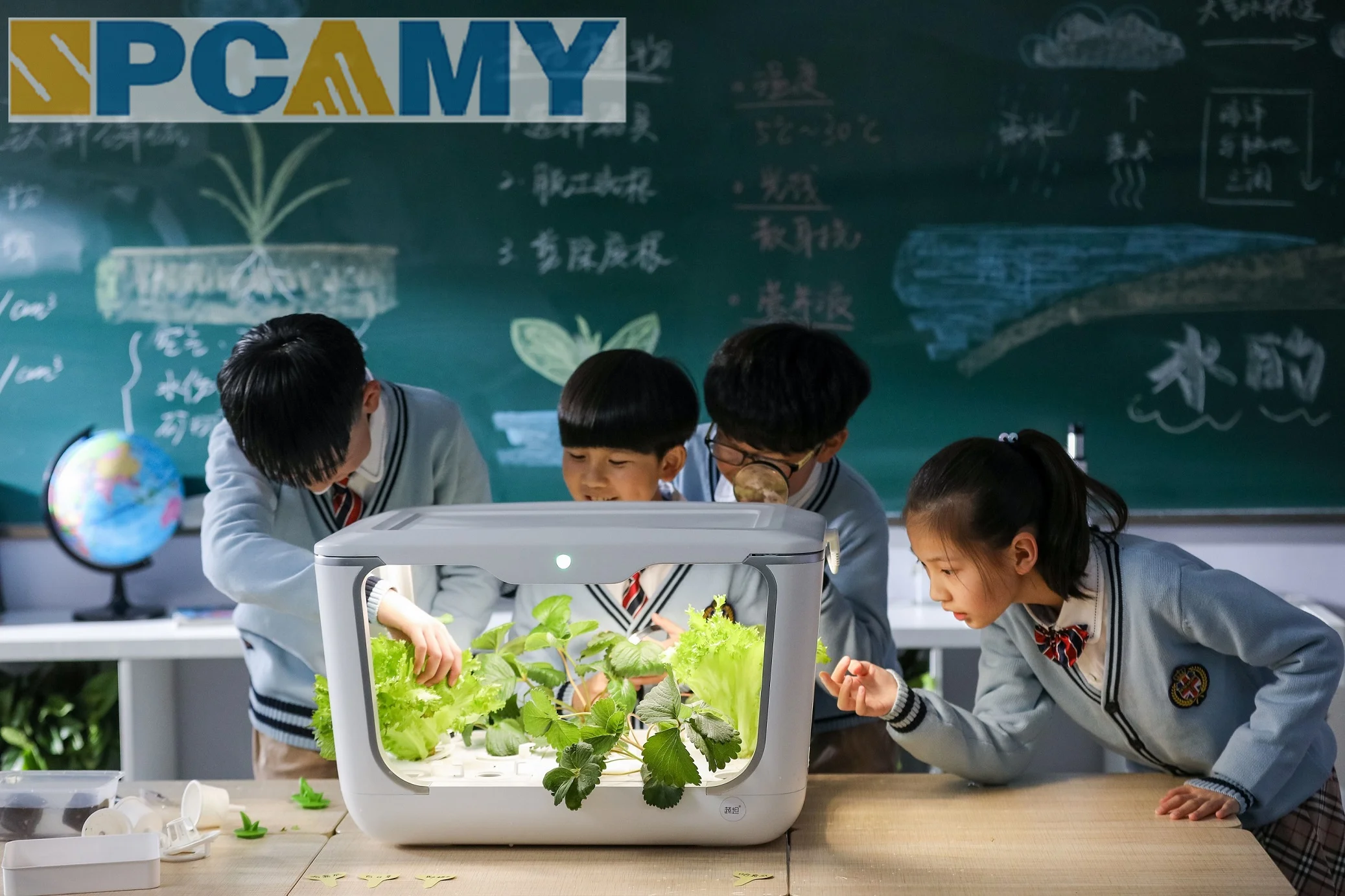 2024 Intelligent Technology Control Nutrient Solutions 5W Effortless Indoor Vegetable Seeds Planting Machine