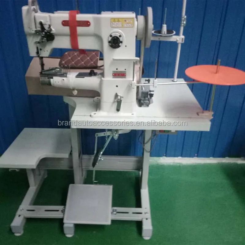 Good Price Double Needle Professional For Car Seat Stitching And Special For Thickness Material Flat Bed Sewing Machine