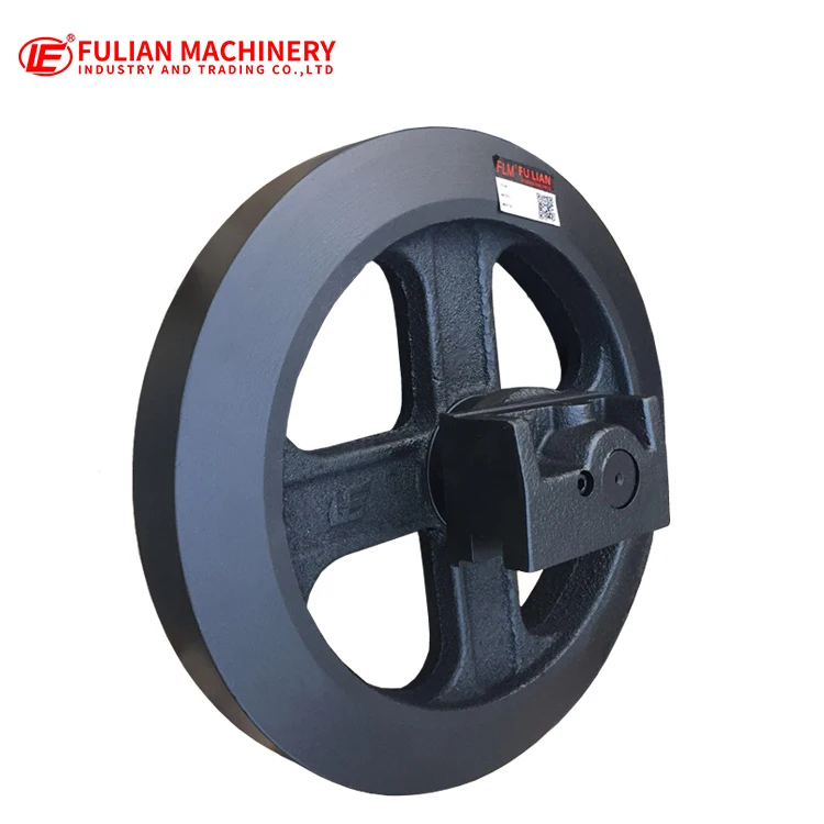  Mini excavator front idler assy for Hanix SB550 Undercarriage Crawler Track Spare Parts Bottom Roller