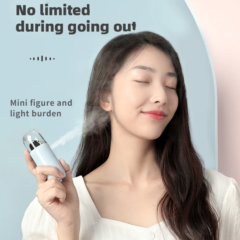 
 Увлажняющий мини-спрей для лица, нано-Водный ручной распылитель, устройство для паровой бани, молочный спирт  