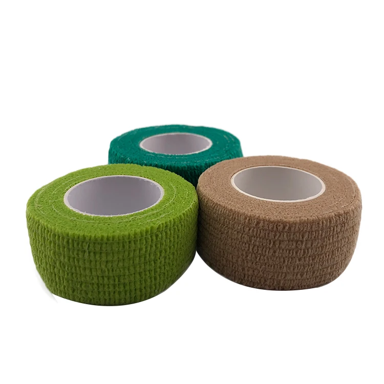 
Custom tubular elastic nonwoven self adherent cohesive bandage 