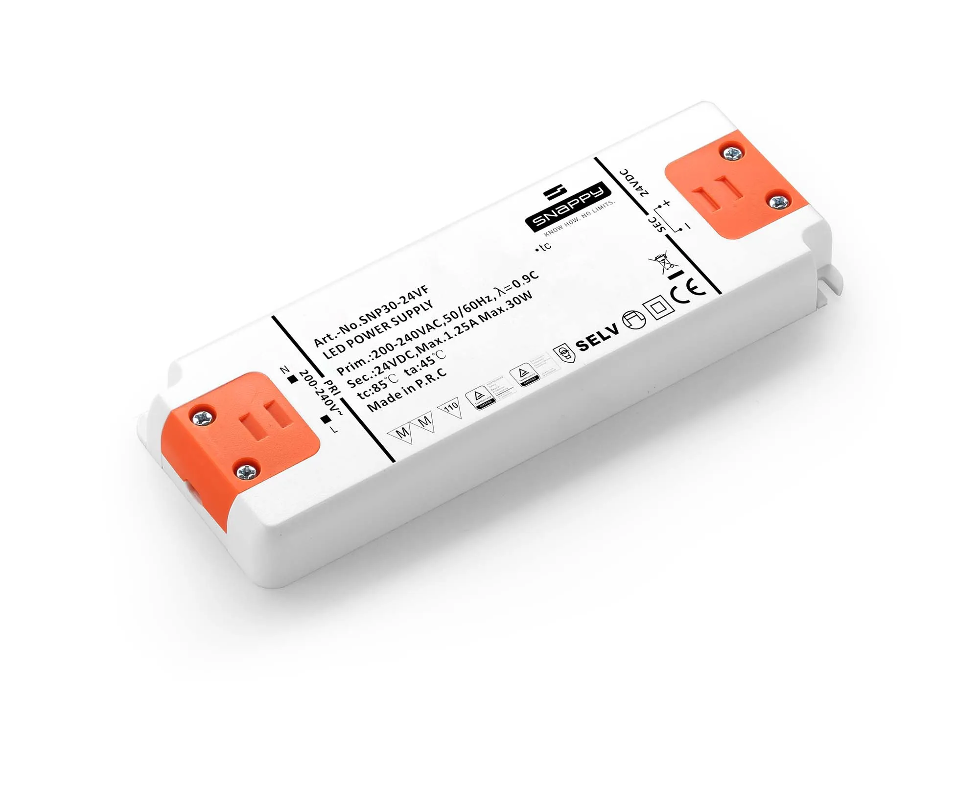 SNP30-500IF/700IF/1050IF/1400IF/2100IF SNAPPY светодиодный драйвер постоянного тока 30 Вт