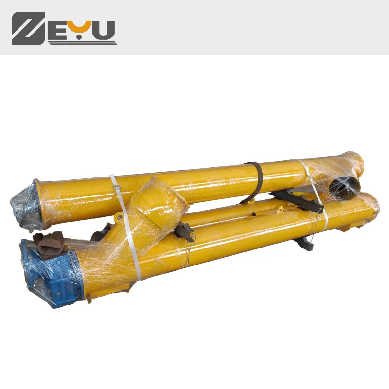 Zeyu supplies low power Dia165mm screw conveyor