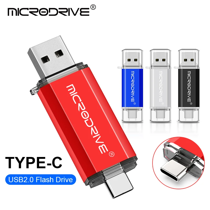 Type C OTG usb flash drives Memory Sticks , type-C usb flash drives, otg 8G 16g32gb 64gb 128gb 256g pendrive for phone tablet